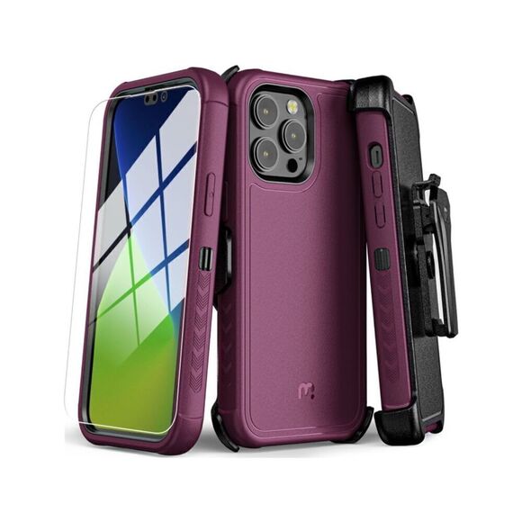 MyBat Pro Antimicrobial Maverick Series Case Apple 14 Pro 6.7 - Picture 2 of 4